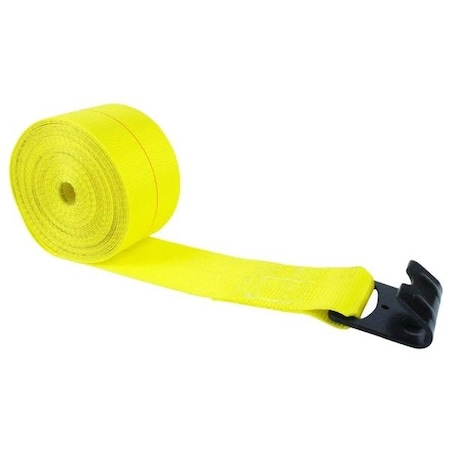 Boxer Tools 4 Inch Winch Straps with Flat Hook 16,200lbs 66180